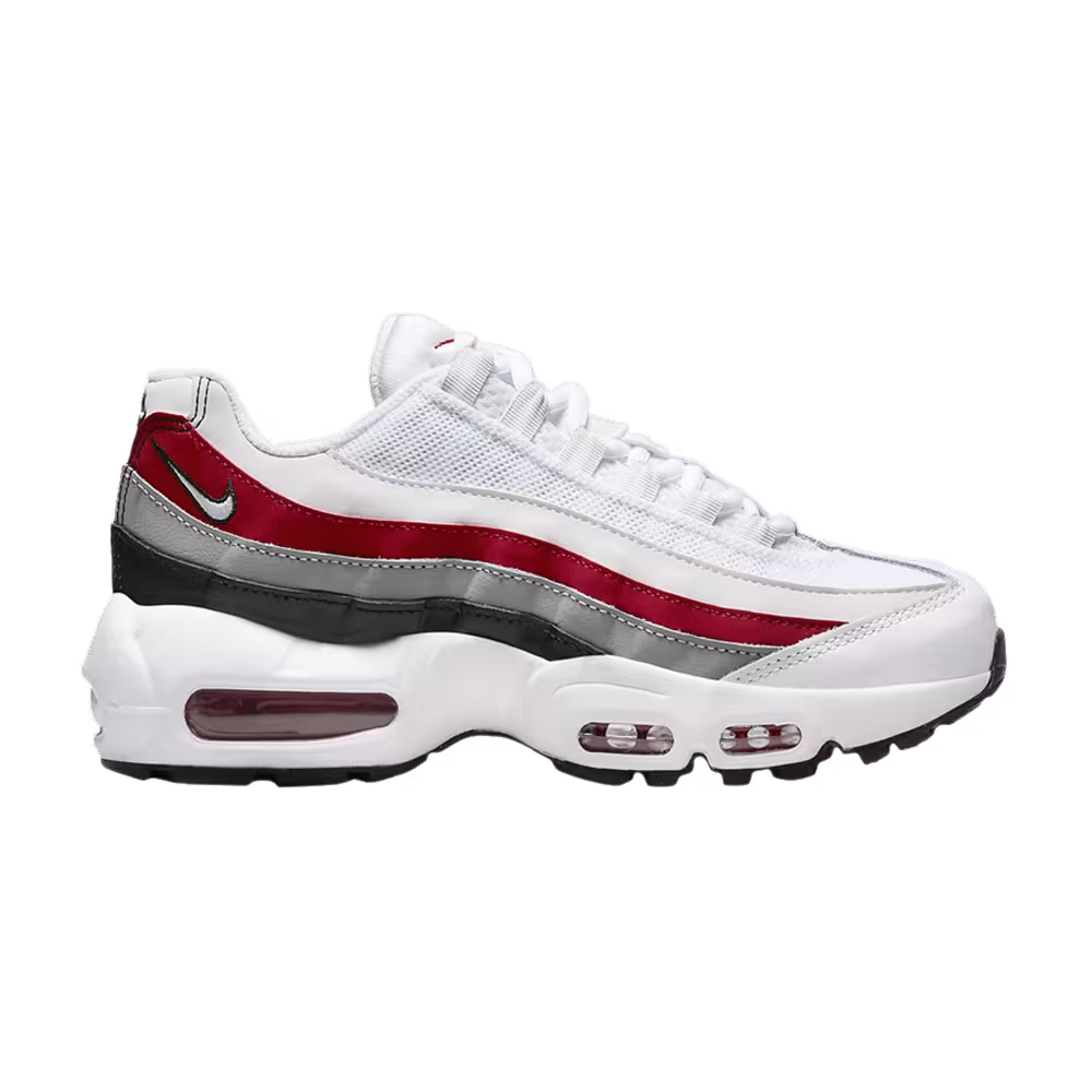 Nike Air Max 95 Recraft GS Black Varsity Red