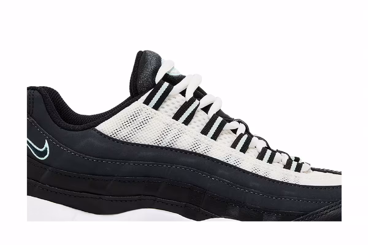 Nike Air Max 95 Recraft GS Anthracite White Mint Foam, view 3