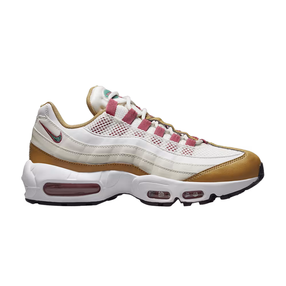 Nike Women's Air Max 95 Powerwall - White Wheat
