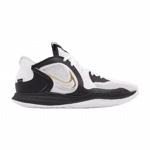 Nike Kyrie Low 5 'White Black Metallic Gold'