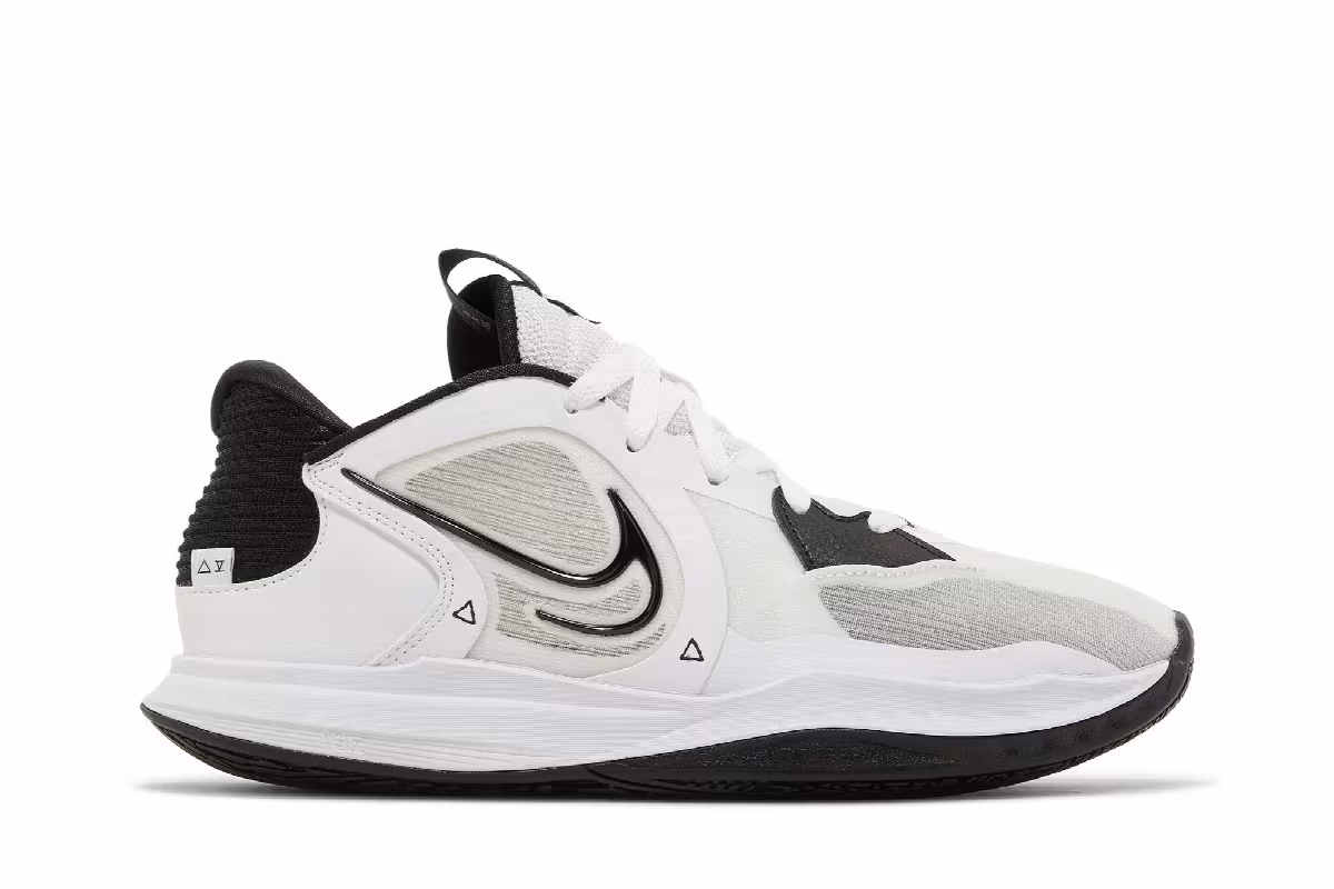 Nike Kyrie Low 5 TB White Black, view 2