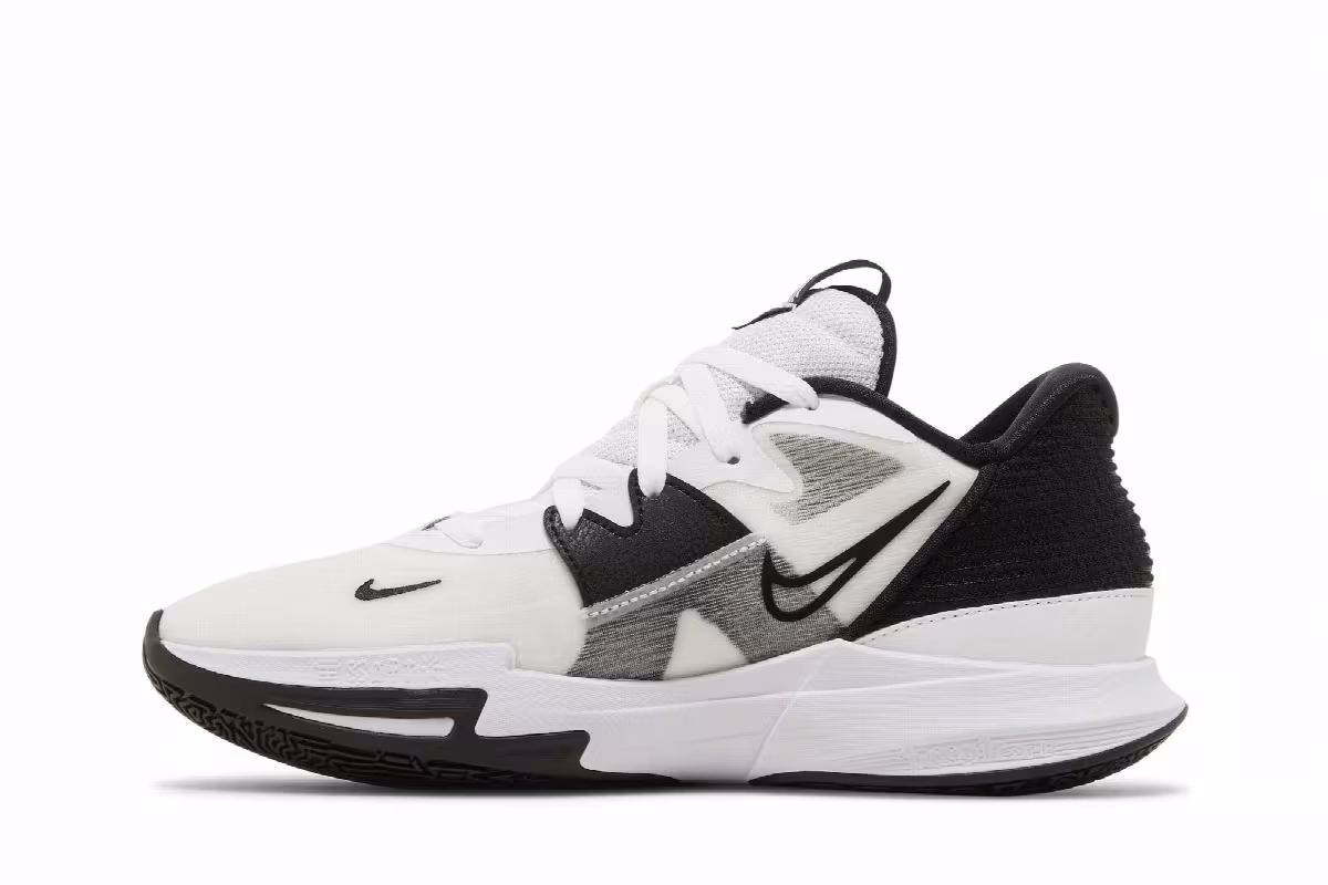 Nike Kyrie Low 5 TB White Black, view 4