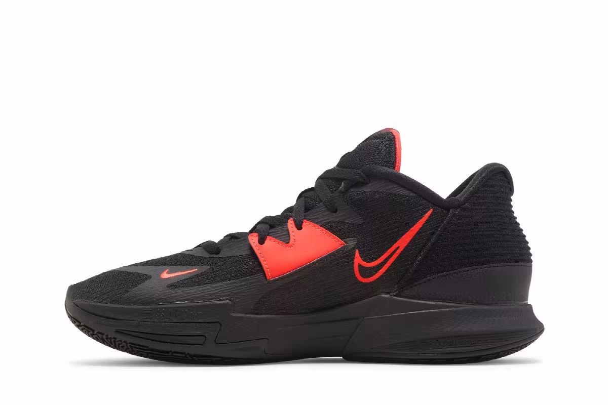 Nike Kyrie Low 5 Black Bright Crimson, view 4