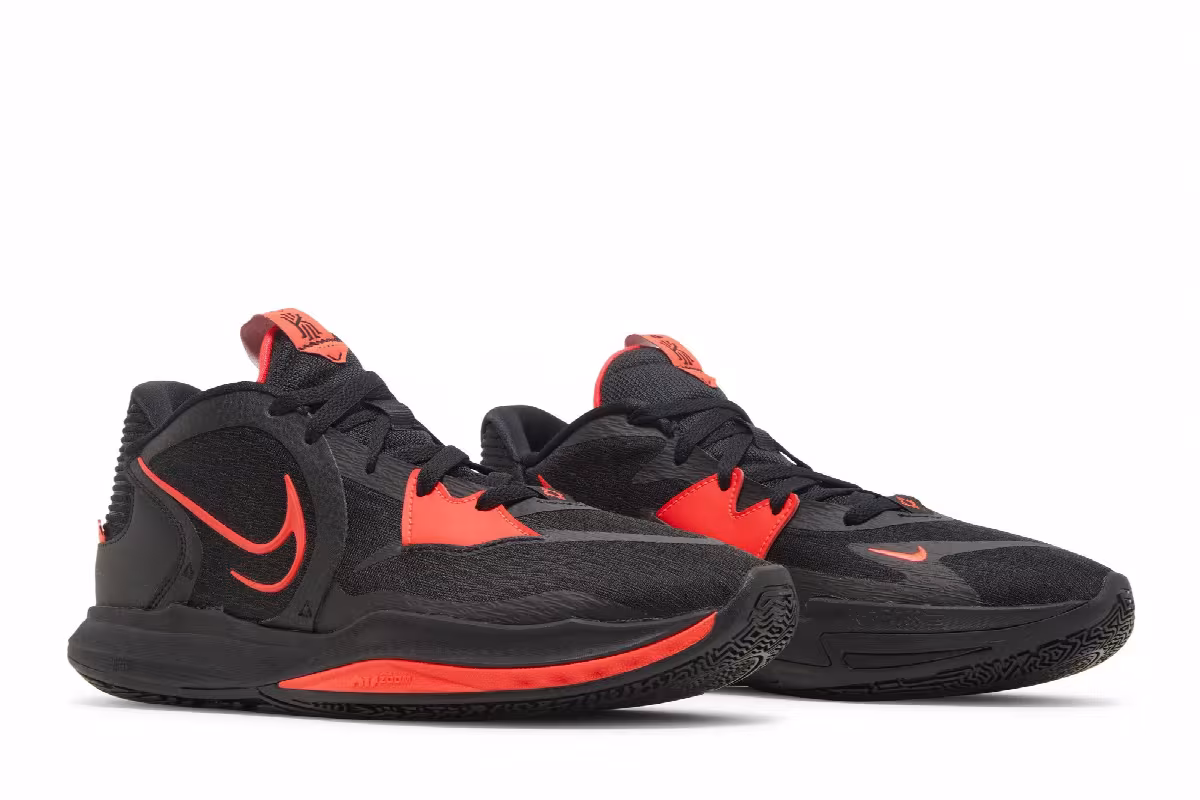 Nike Kyrie Low 5 Black Bright Crimson, view 9