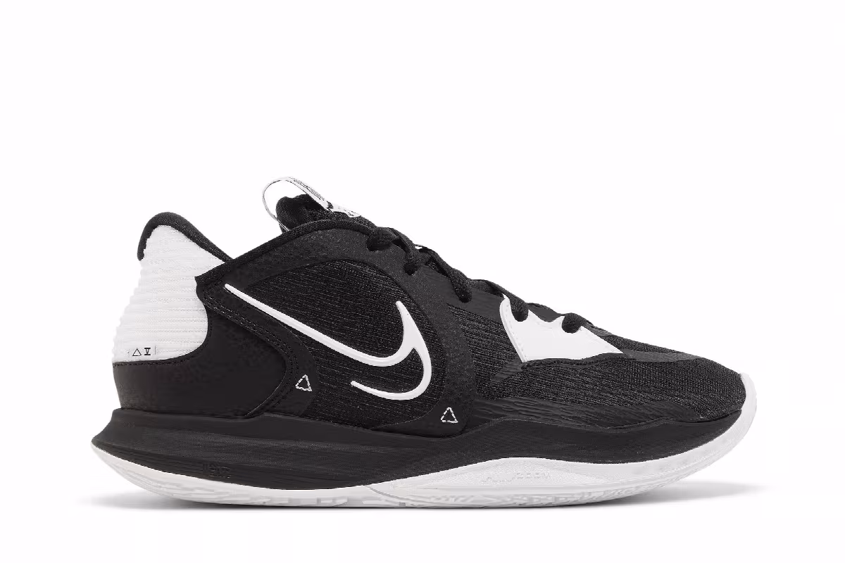 Nike Kyrie Low 5 TB Black White, view 2