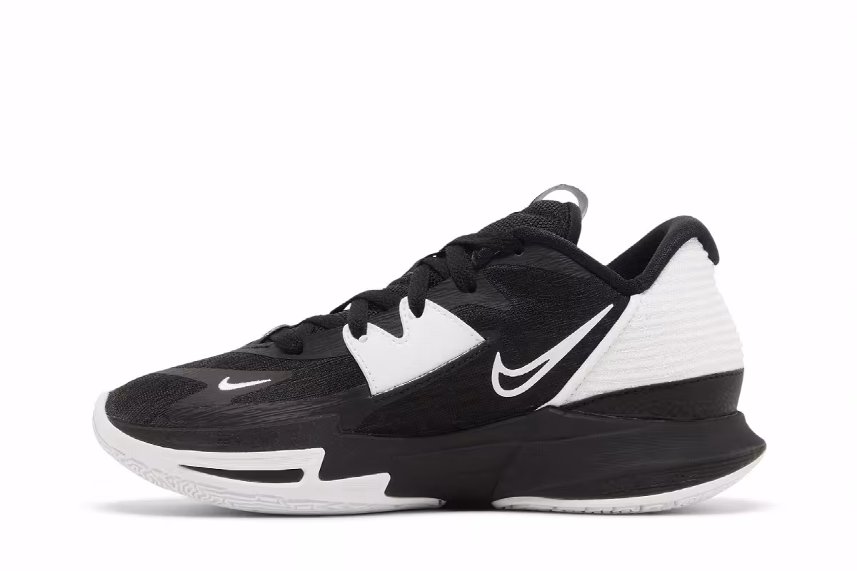 Nike Kyrie Low 5 TB Black White, view 4