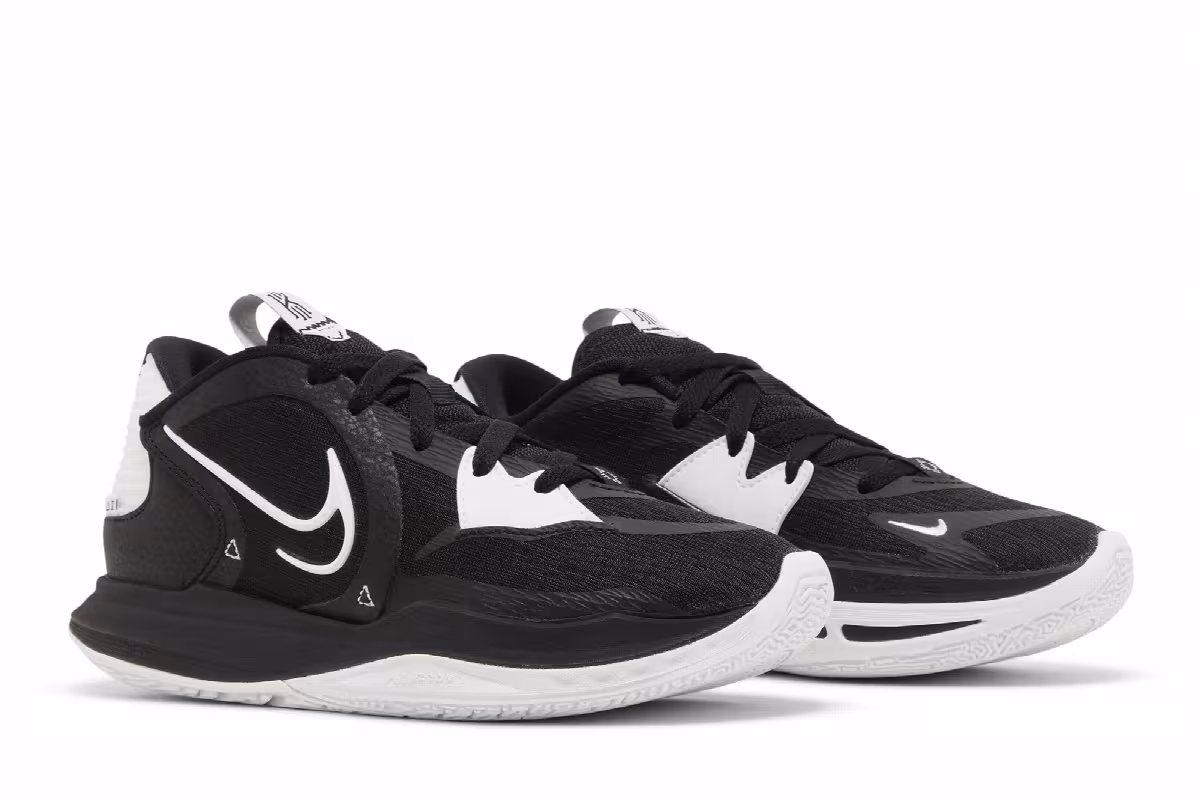 Nike Kyrie Low 5 TB Black White, view 9