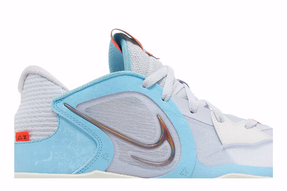 Nike Kyrie Low 5 Football Grey, view 3