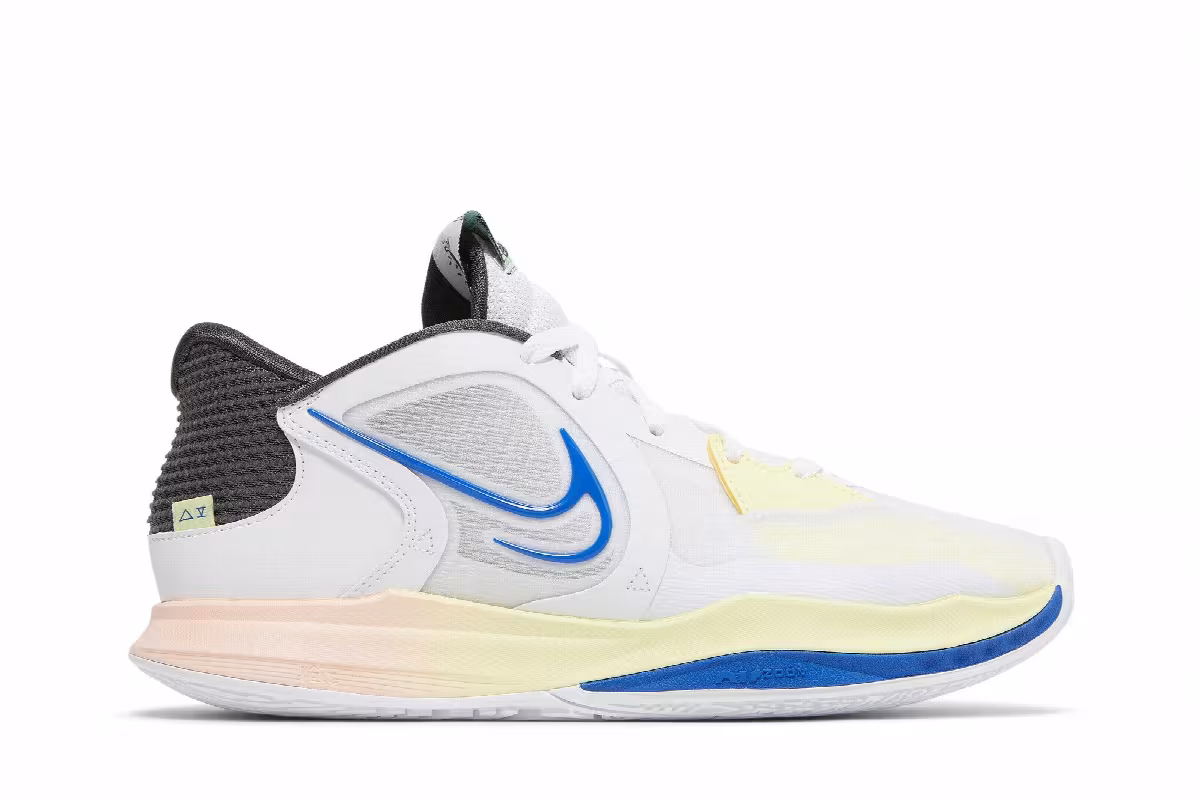 Nike Kyrie Low 5 White Game Royal, view 2