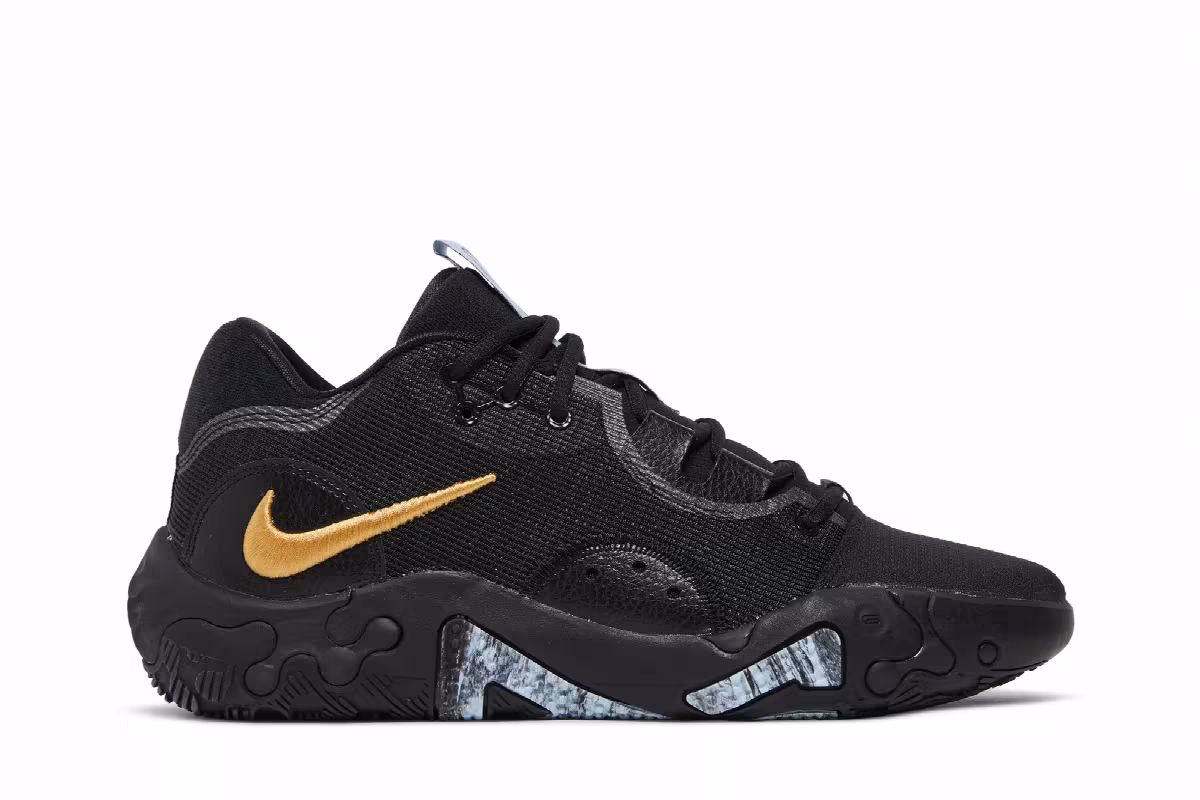 Nike PG 6 Black Metallic Gold, view 2