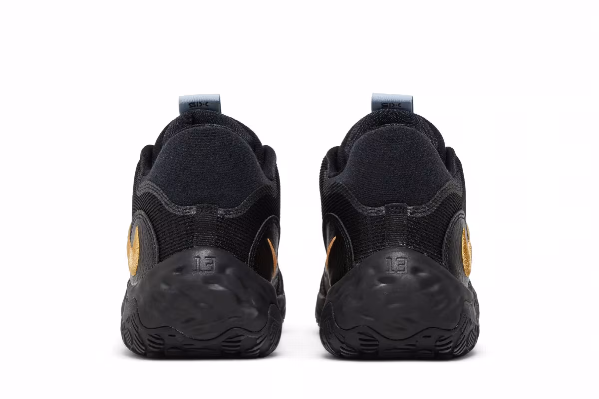 Nike PG 6 Black Metallic Gold, view 7