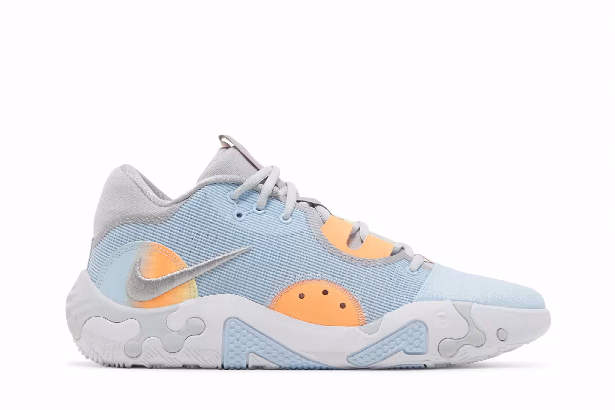 Nike PG 6 Celestine Blue Peach Cream, view 2