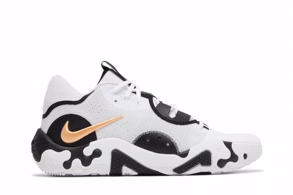 Nike PG 6 EP White Black, view 2