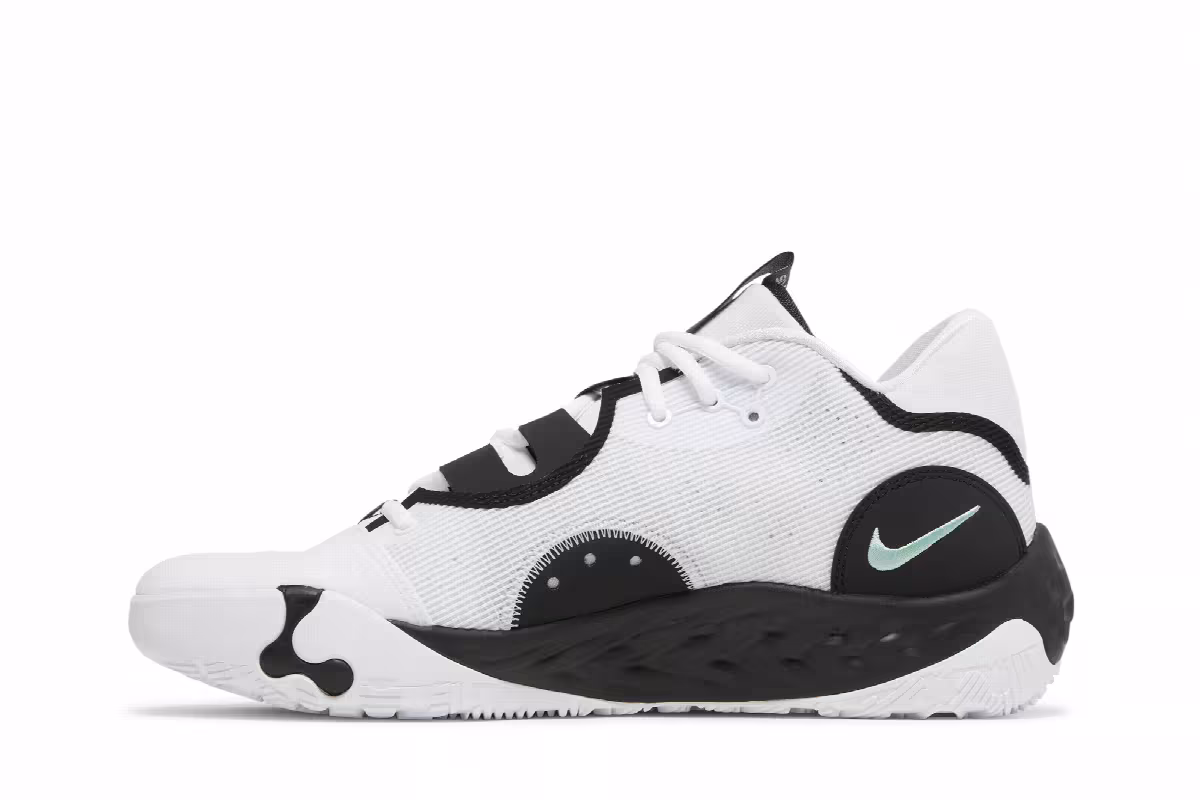 Nike PG 6 EP White Black, view 4