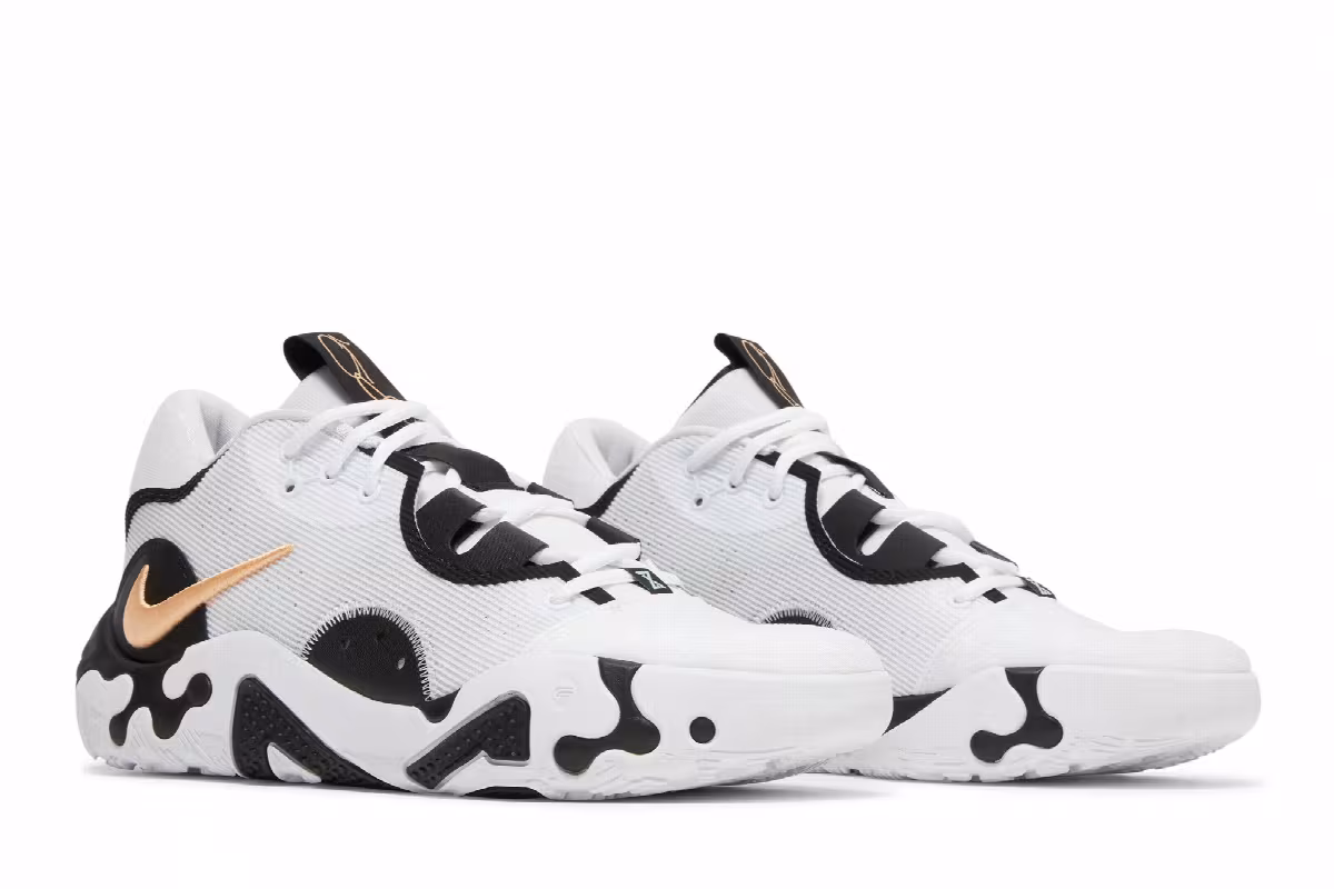 Nike PG 6 EP White Black, view 9