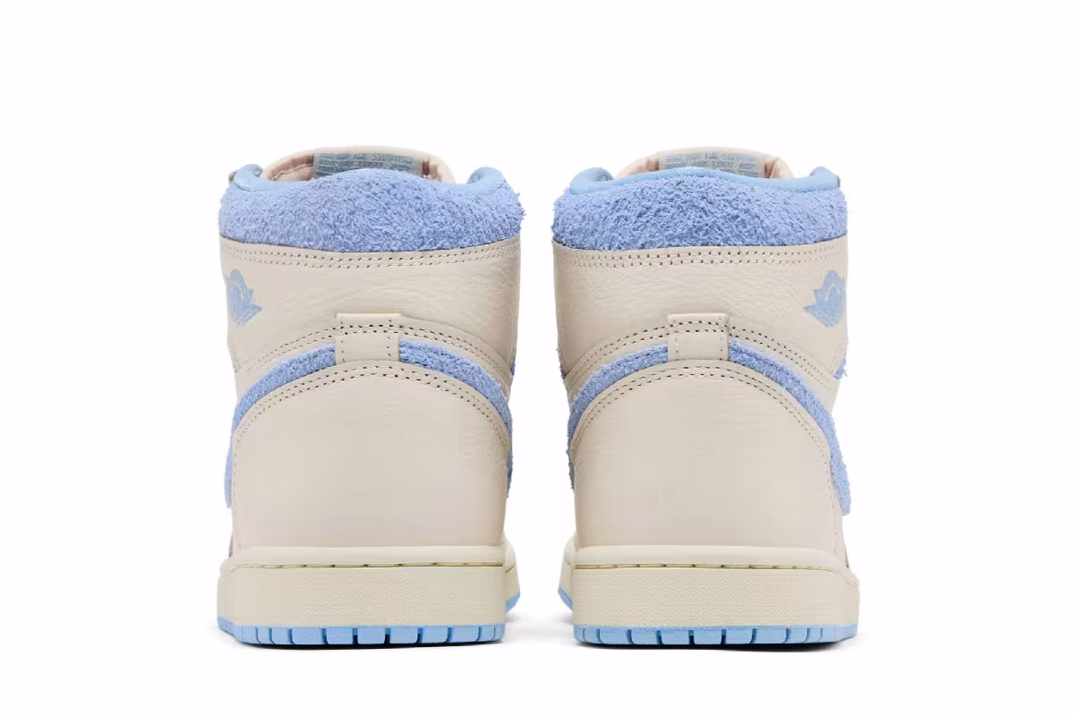 Women's Air Jordan 1 High OG Pale Ivory Psychic Blue, view 7