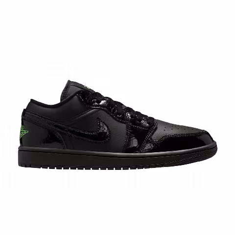 Air Jordan Wmns 1 Low SE 'Black Scream Green'