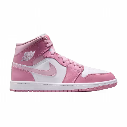 Air Jordan Wmns Jordan 1 Mid 'Elemental Pink Iced Carmine'