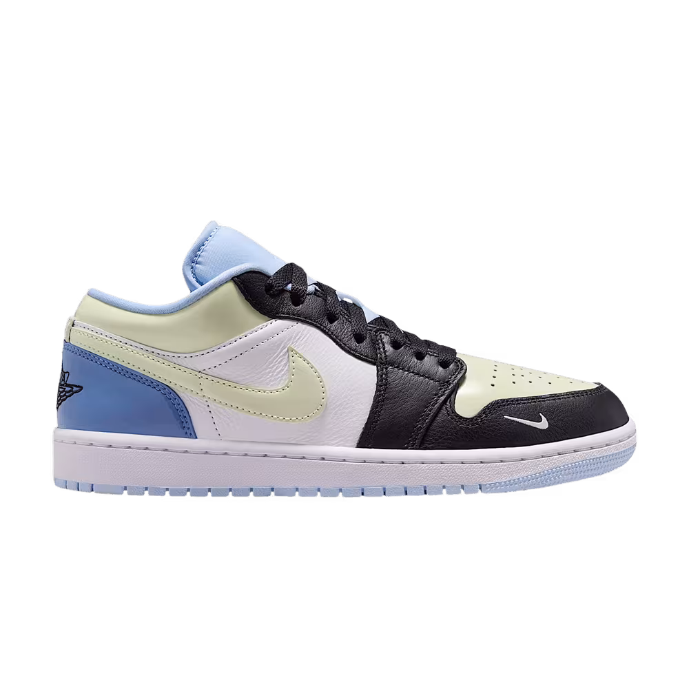 Air Jordan Women's 1 Low SE Black White Pink Spell