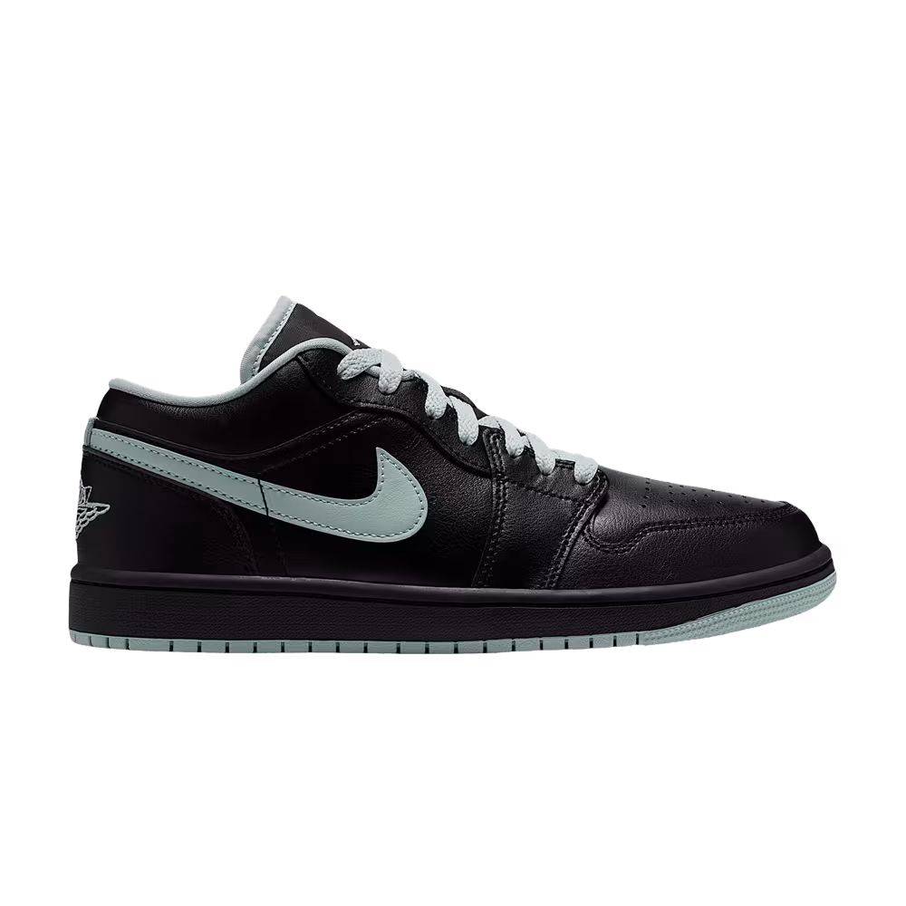Air Jordan Women's 1 Low Black Pistachio Frost
