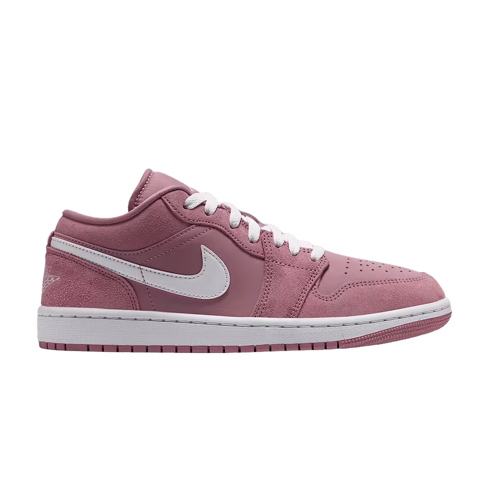 Air Jordan Women's 1 Low Rust Pink Rust Pink White