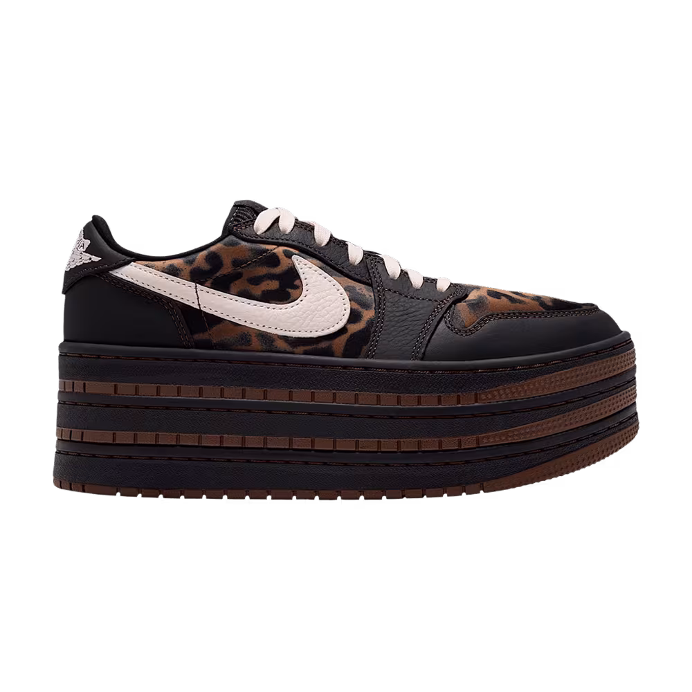 Air Jordan Women's 1 Triple Stack Black Cacao Wow Chalk