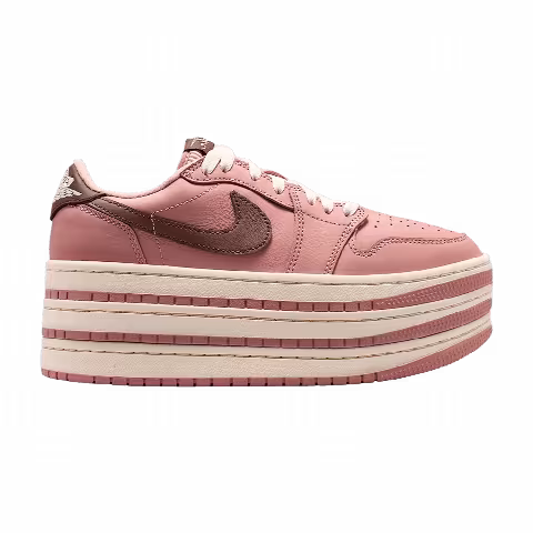 Air Jordan Wmns 1 Triple Stack 'Rust Pink Cacao Wow Pearl White'