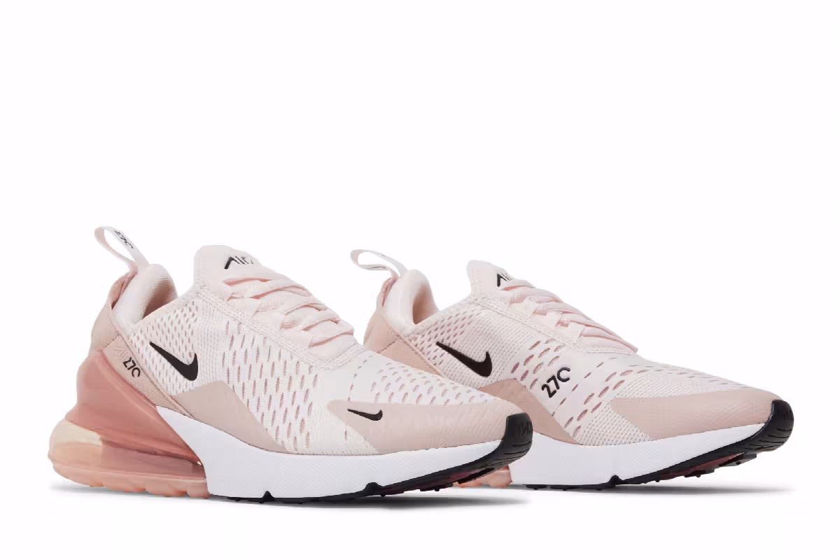Nike Women's Air Max 270 Light Soft Pink, view 9