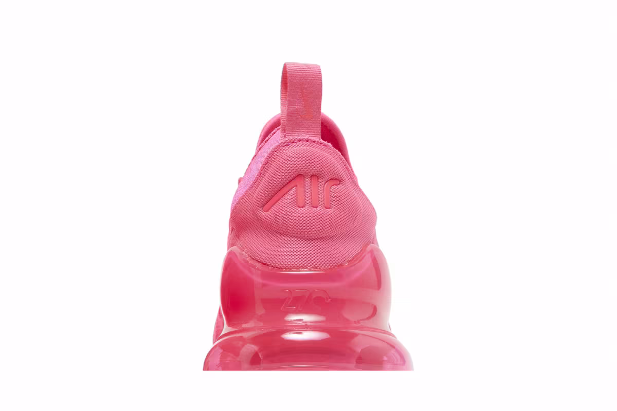 Nike Women's Air Max 270 Triple Pink, view 8