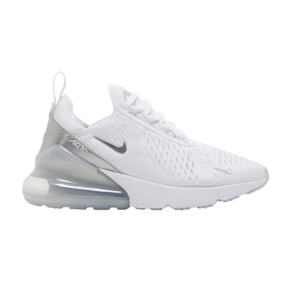 Nike Women's Air Max 270 White Pure Platinum