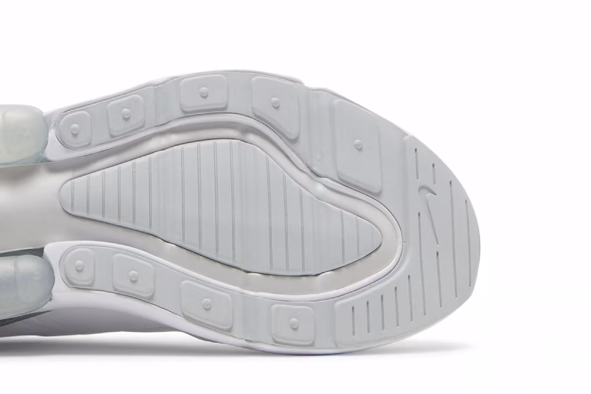 Nike Women's Air Max 270 White Pure Platinum, view 6