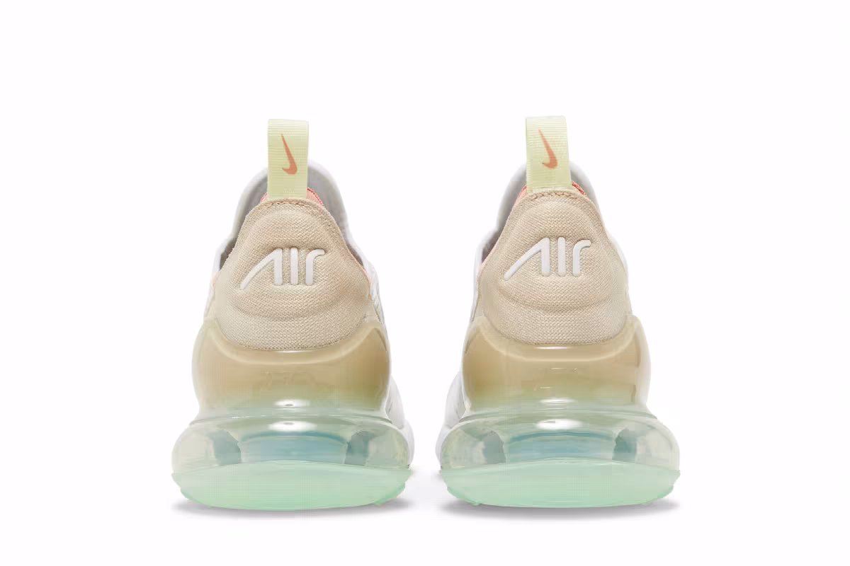 Nike Air Max 270 White Sanddrift, view 7