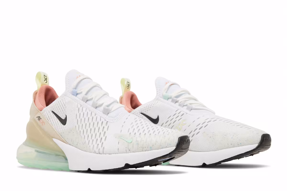 Nike Air Max 270 White Sanddrift, view 9