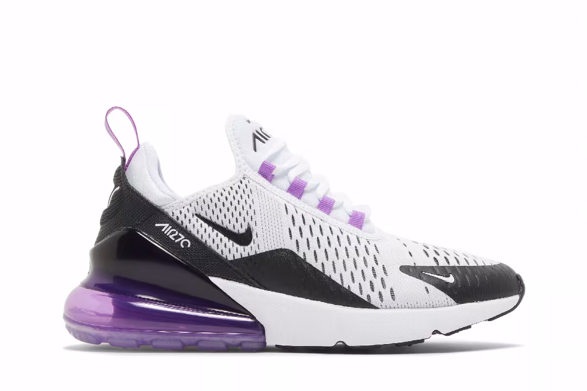 Nike Women's Air Max 270 White Fuchsia Dream, view 2