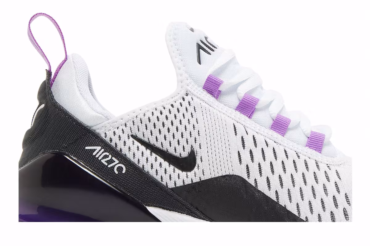 Nike Women's Air Max 270 White Fuchsia Dream, view 3