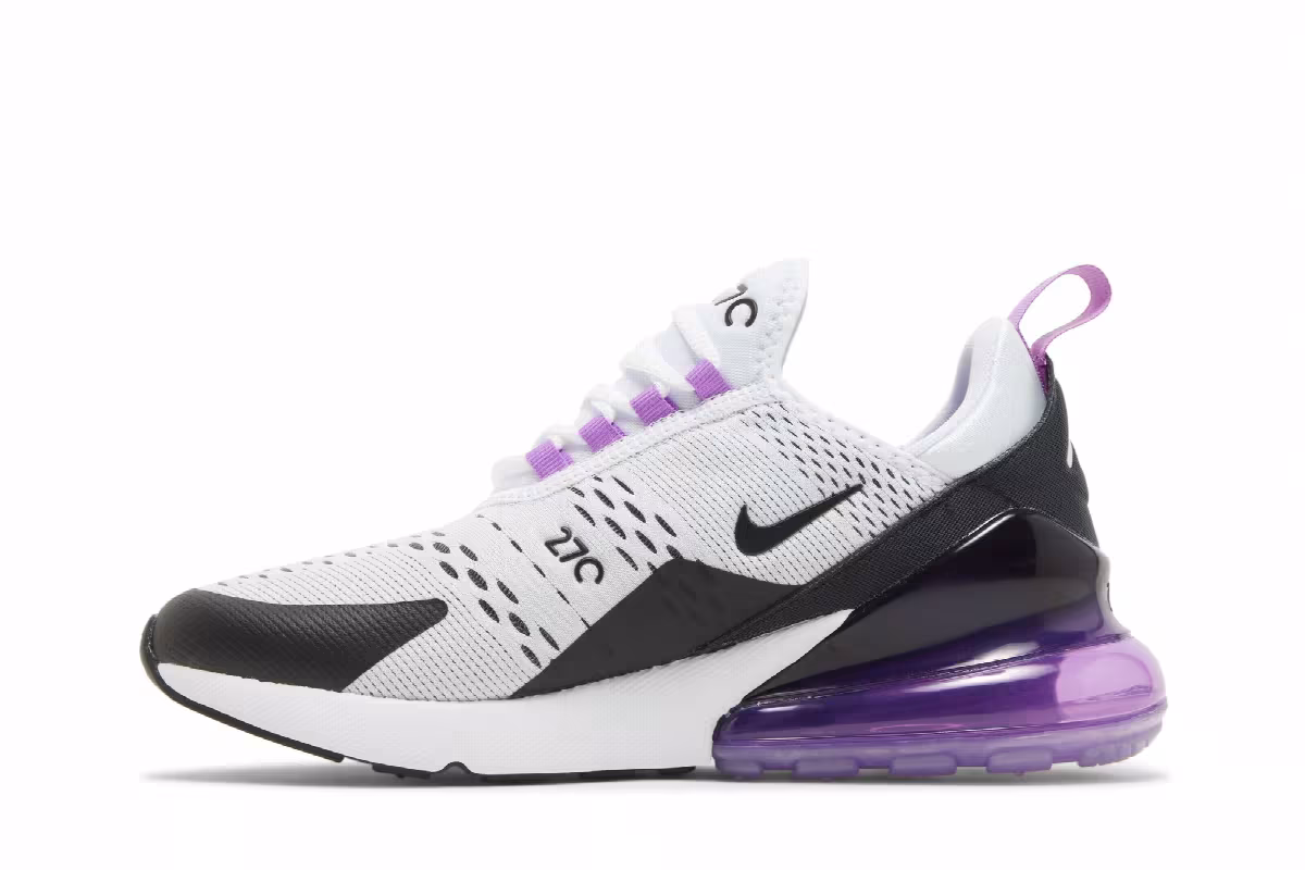 Nike Women's Air Max 270 White Fuchsia Dream, view 4