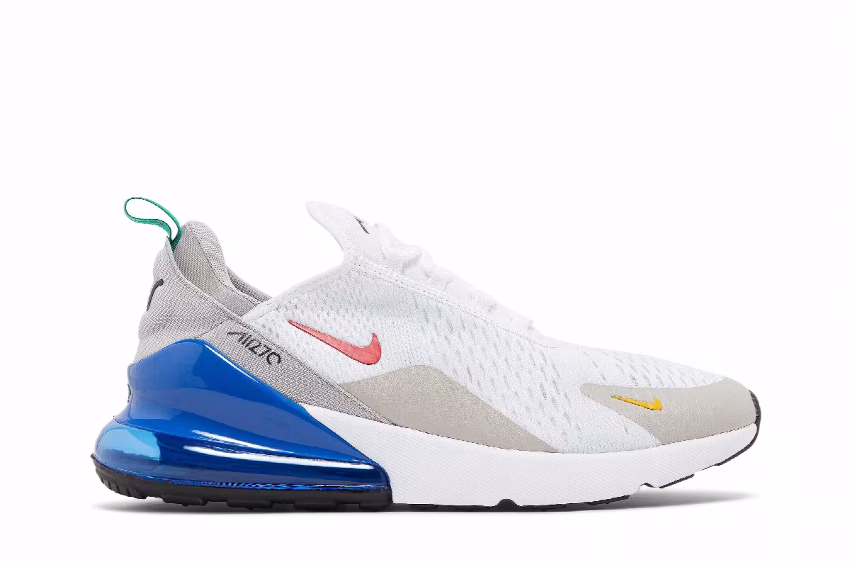 Nike Air Max 270 White Game Royal, view 2