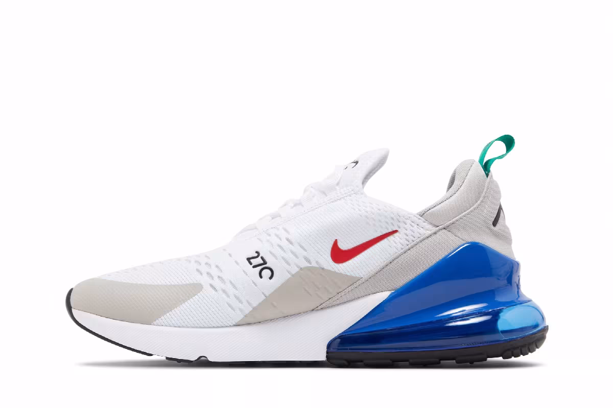 Nike Air Max 270 White Game Royal, view 4