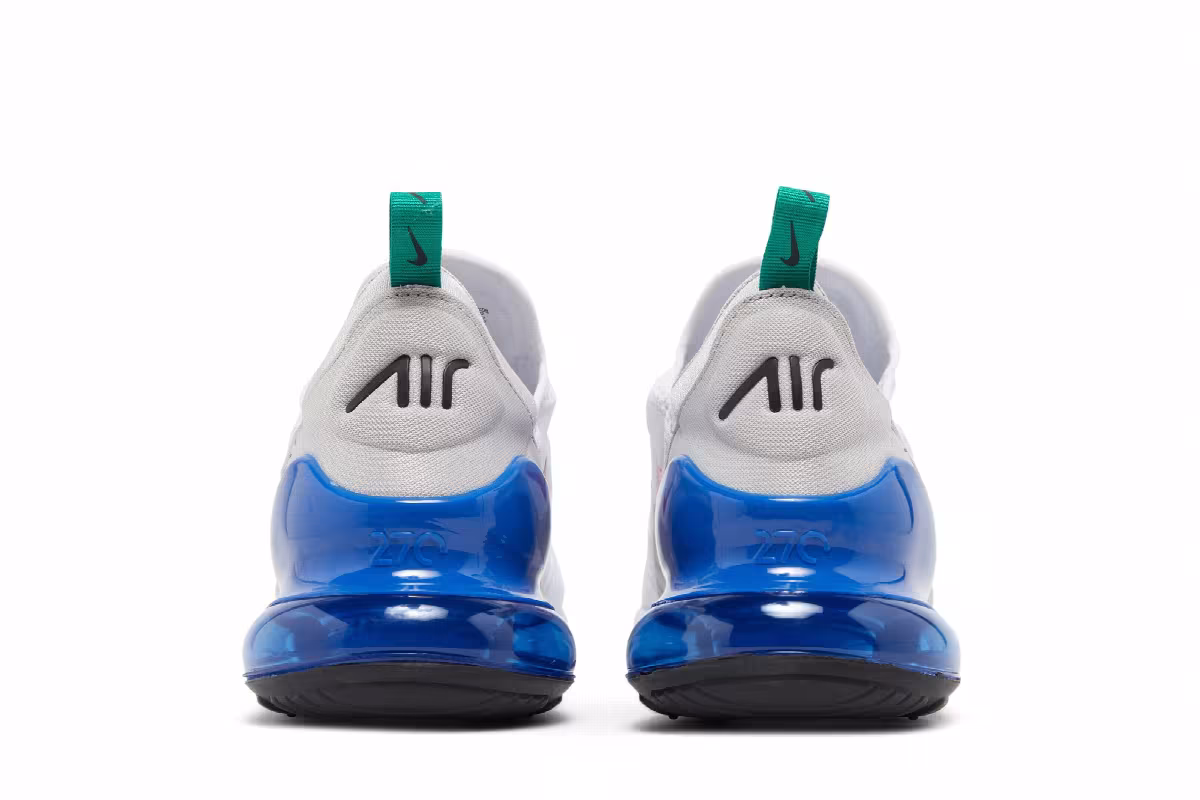 Nike Air Max 270 White Game Royal, view 7