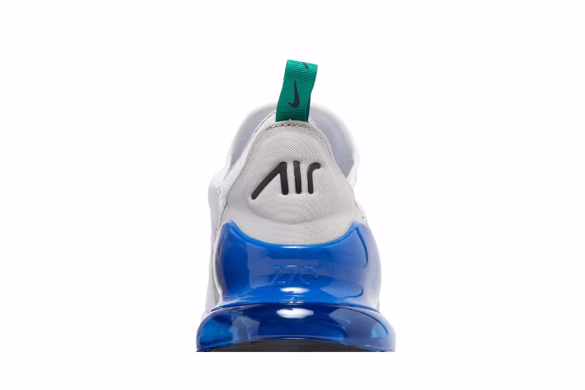 Nike Air Max 270 White Game Royal, view 8