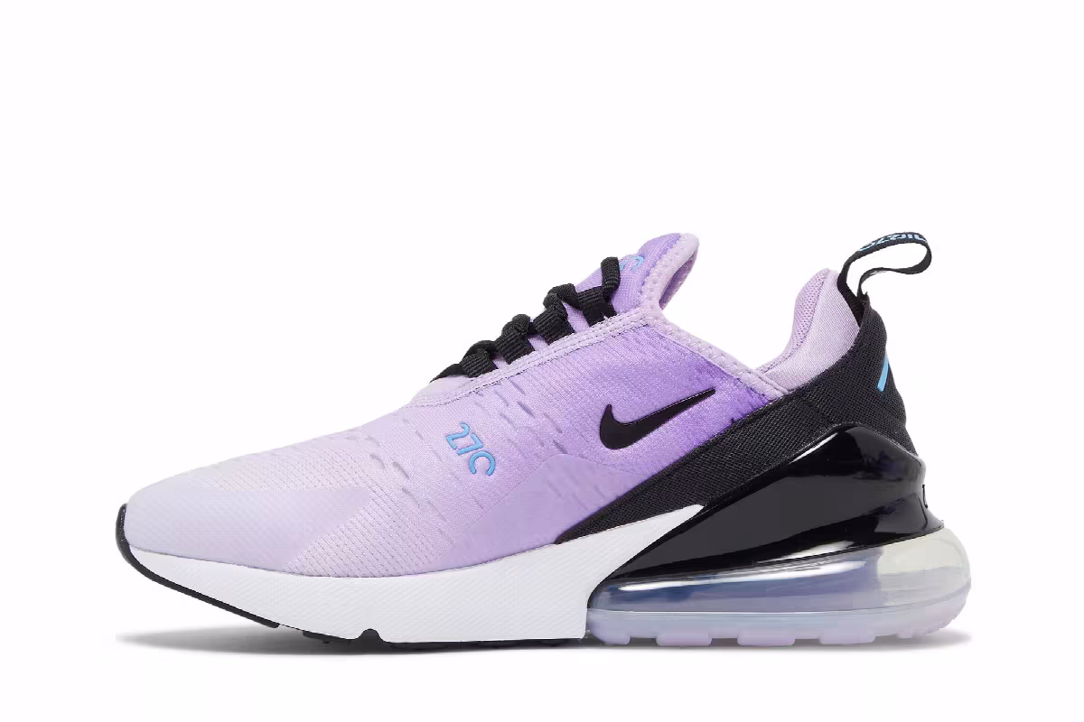 Nike Women's Air Max 270 Lilac, view 4