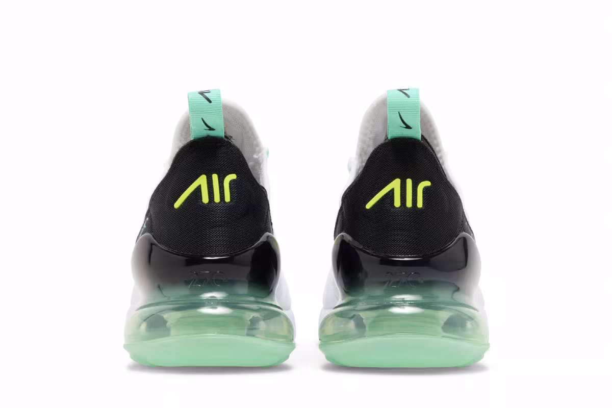 Nike Air Max 270 GS White Volt, view 7