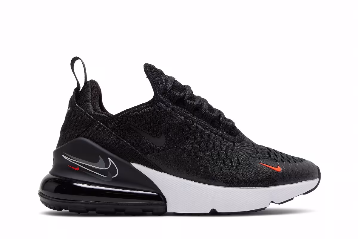 Nike Air Max 270 GS Black Particle Grey, view 2