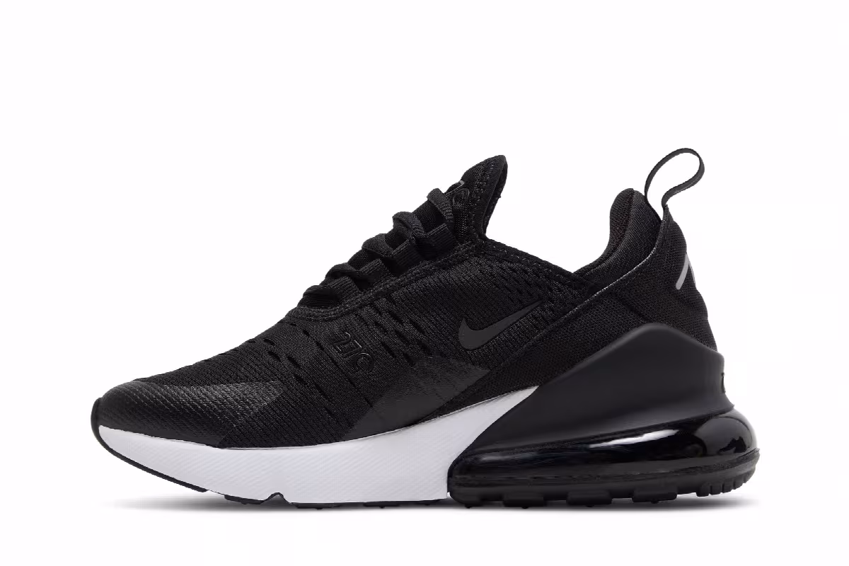 Nike Air Max 270 GS Black Particle Grey, view 4