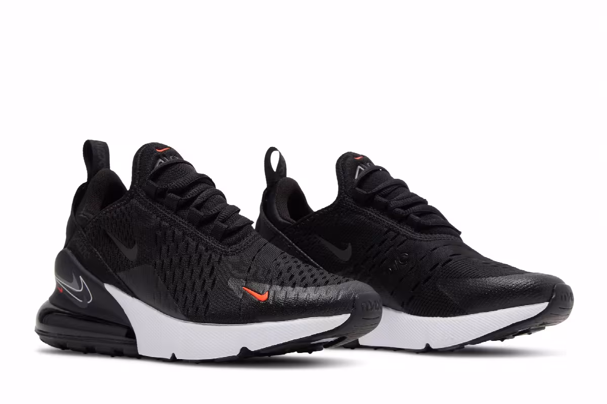 Nike Air Max 270 GS Black Particle Grey, view 9