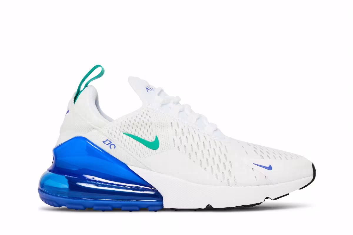 Nike Women's Air Max 270 White Lapis, view 2