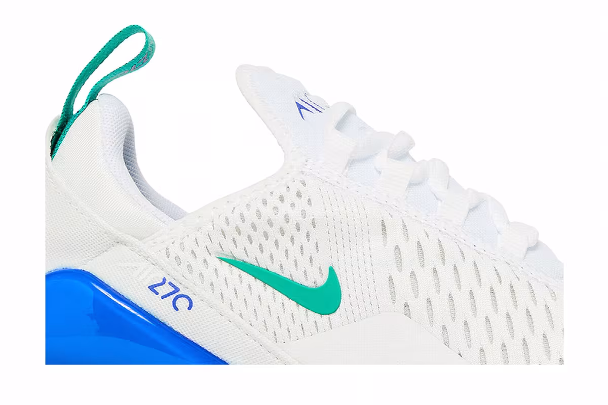 Nike Women's Air Max 270 White Lapis, view 3