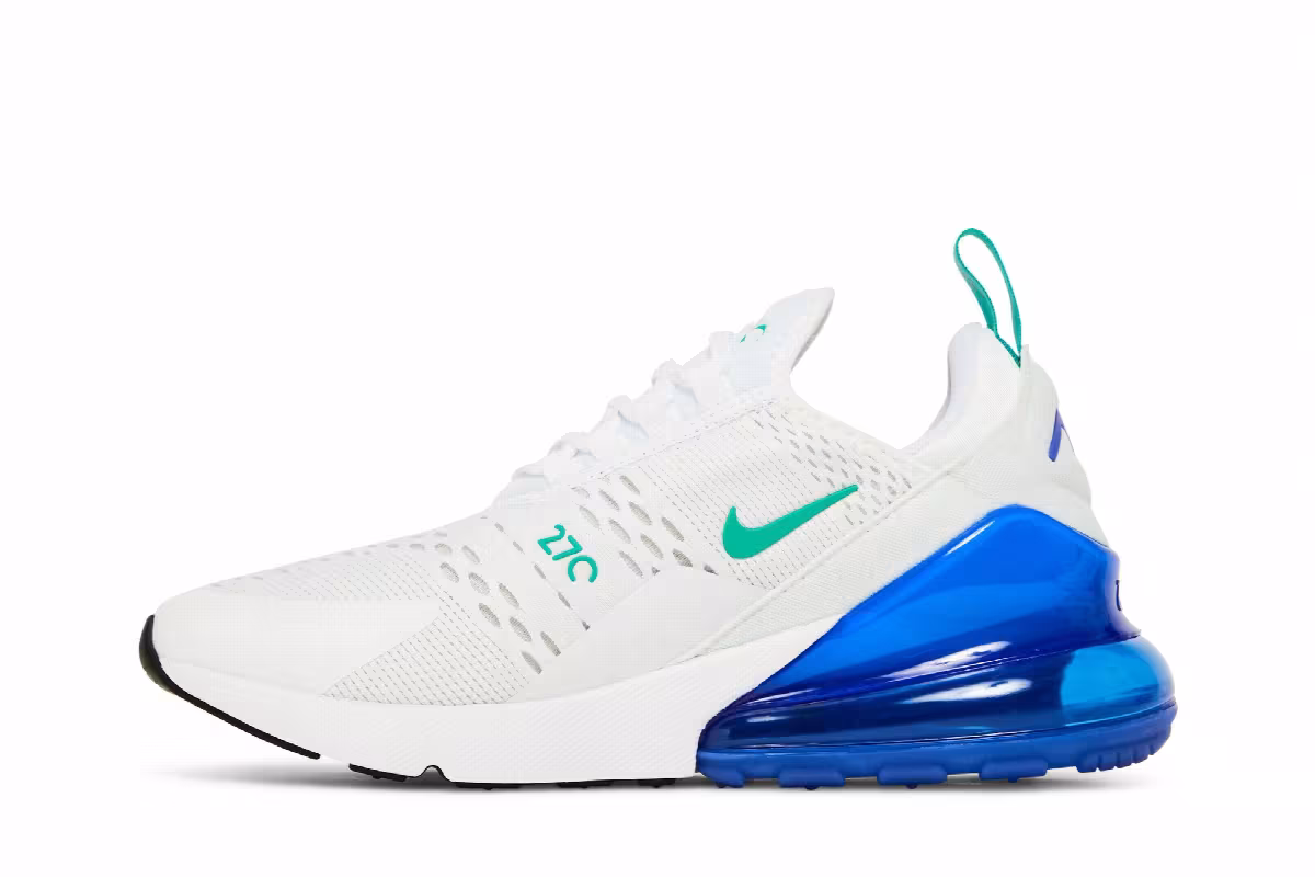 Nike Women's Air Max 270 White Lapis, view 4