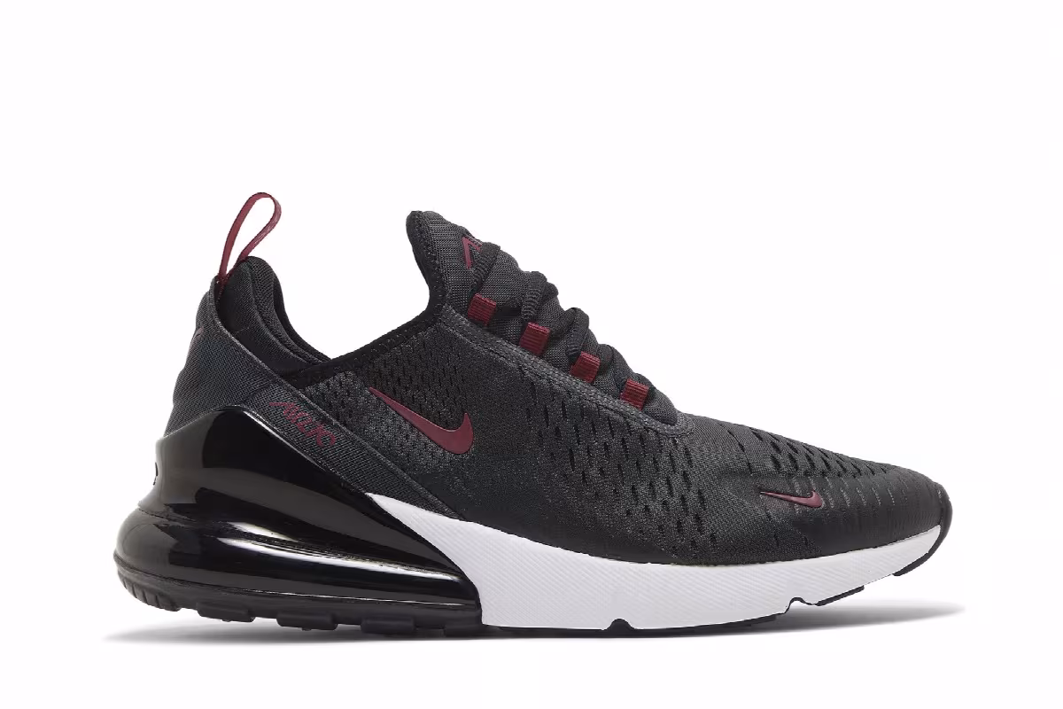 Nike Air Max 270 Anthracite Team Red, view 2