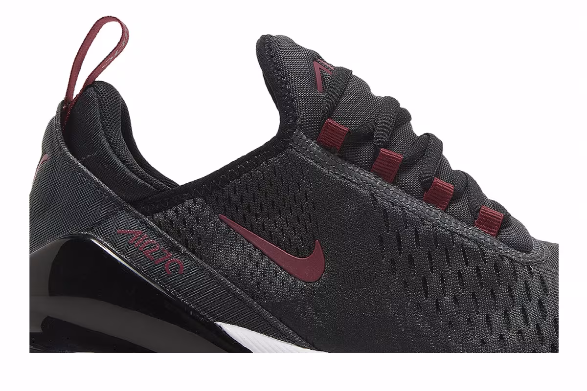 Nike Air Max 270 Anthracite Team Red, view 3